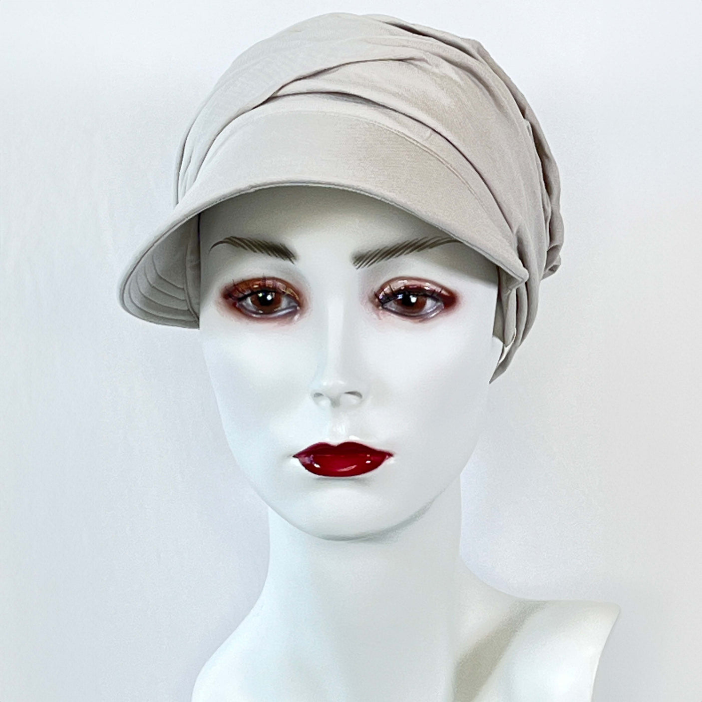 Schildkappen bestehend aus zwei Teilen