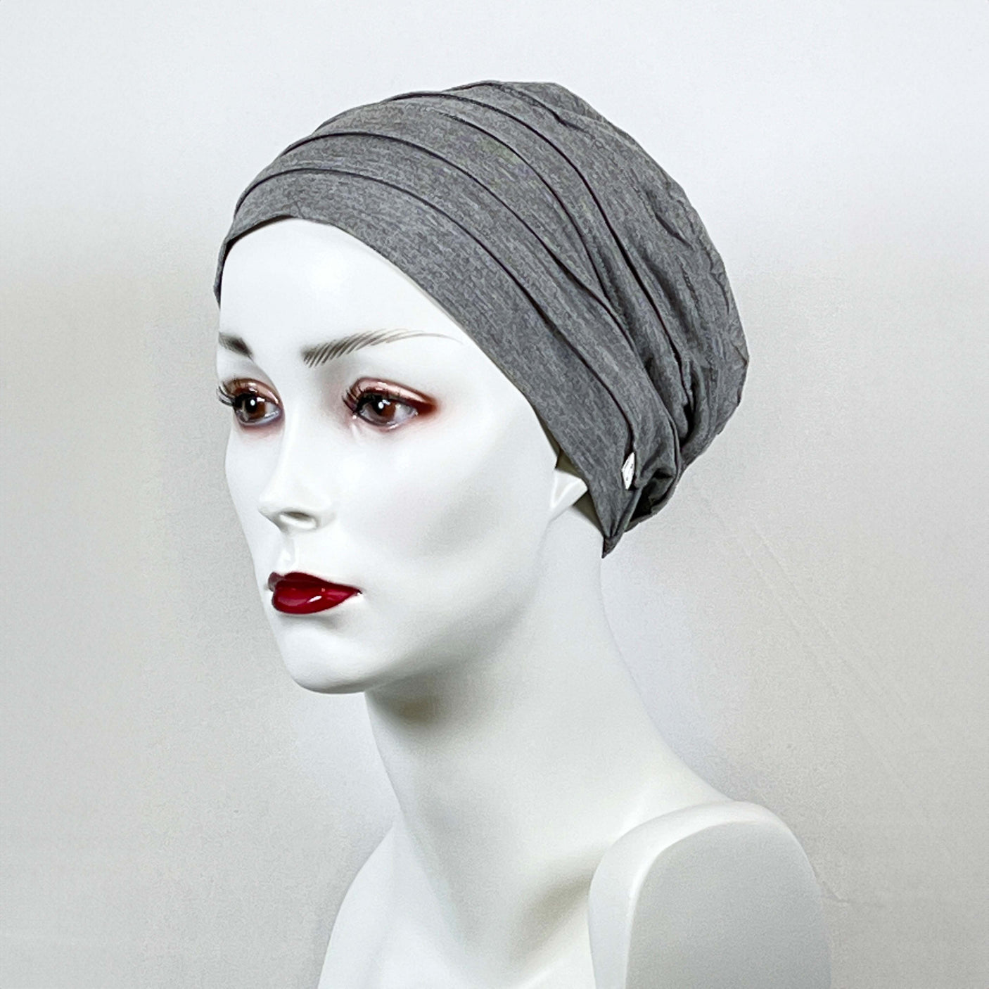Turban Unifarben Basis Bambus