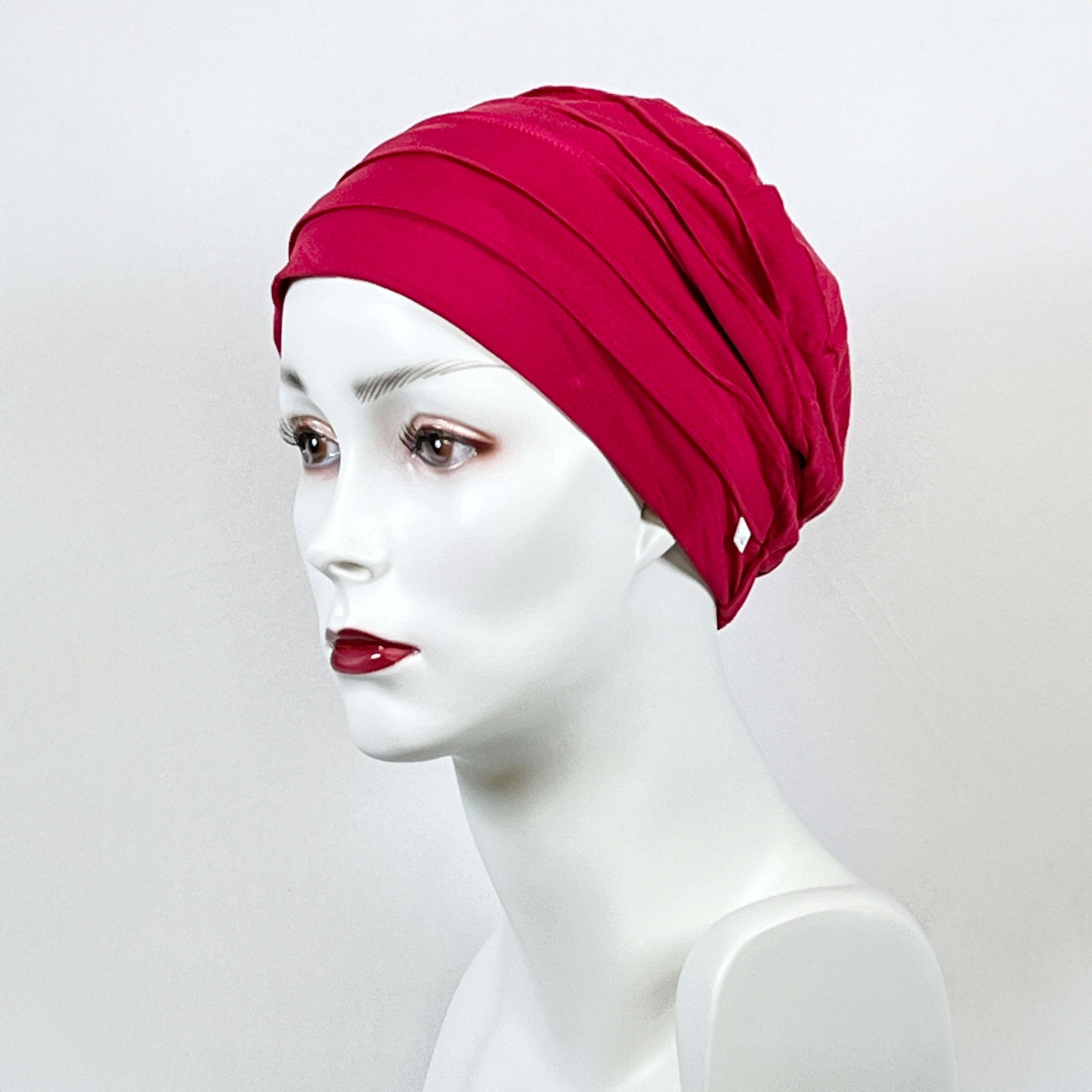 Turban Unifarben Basis Bambus