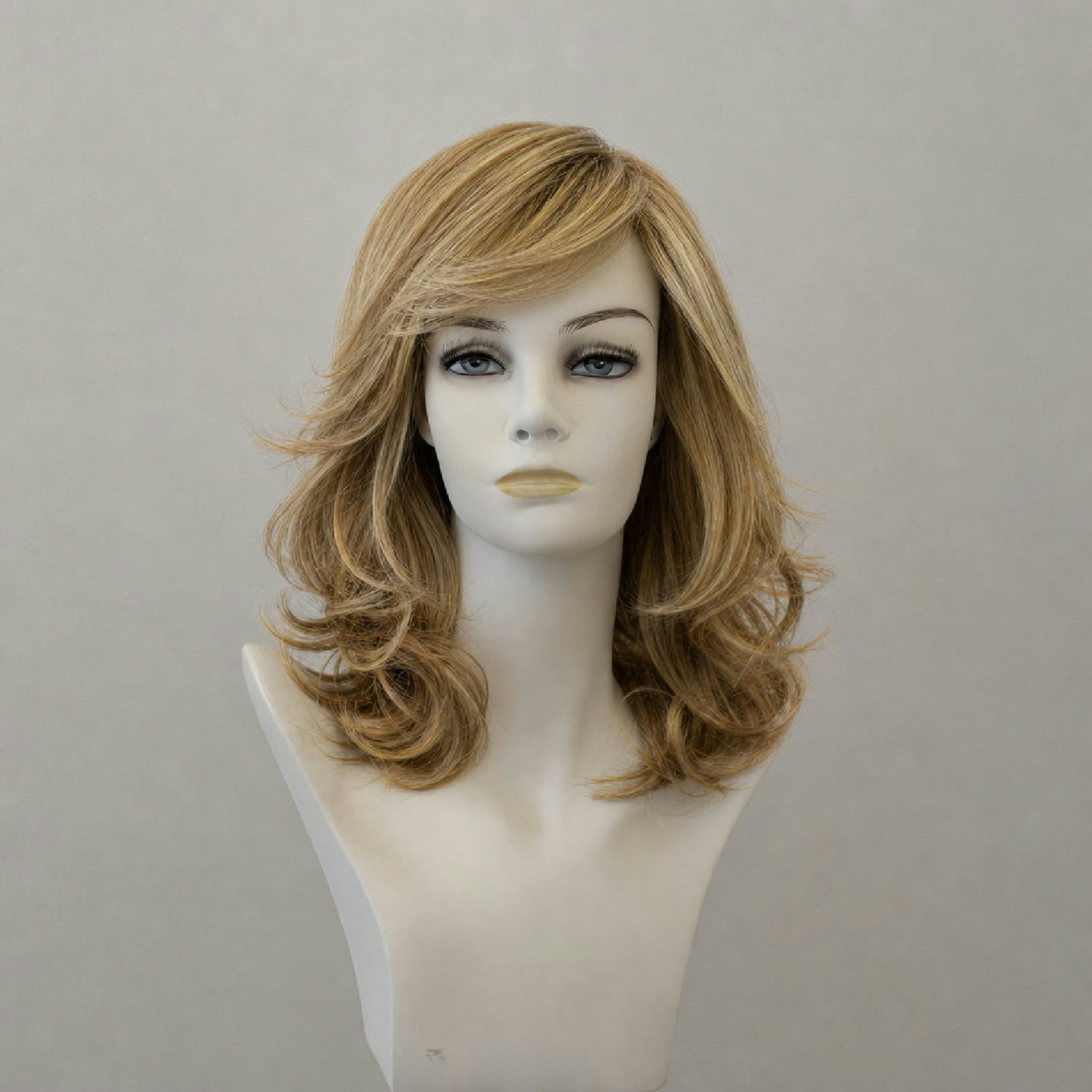 Kurze rote Perücke mit Lace Front, Ginger Mix Farbe