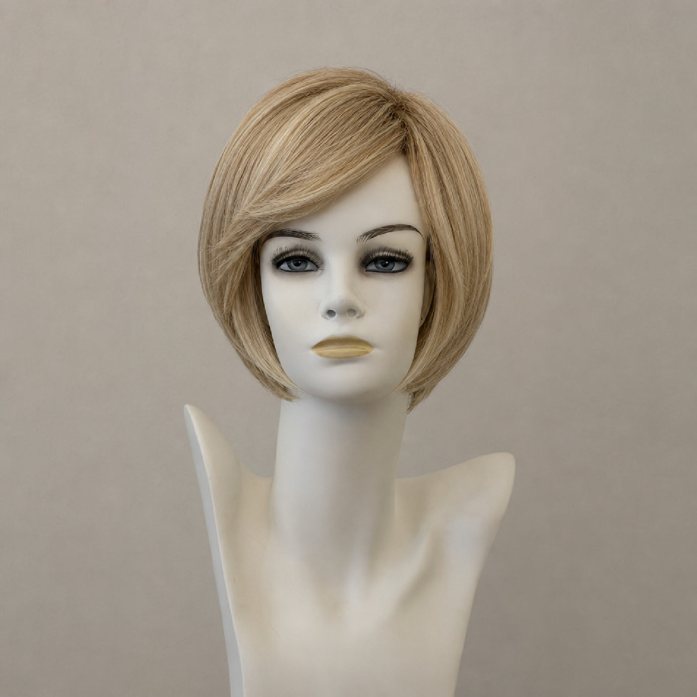 Ashley Light Mono Lace Perücke, braun/blond meliert, mittellang