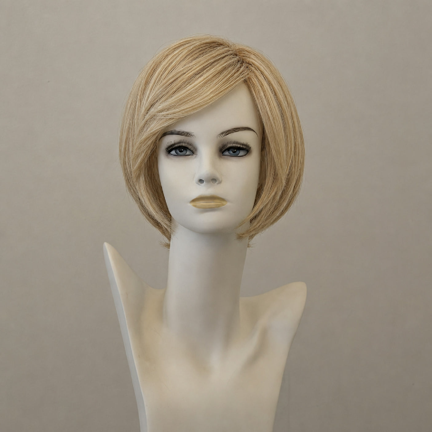 Perücke Ashley Light Mono Lace Sparkling Champagne – schulterlang, blond