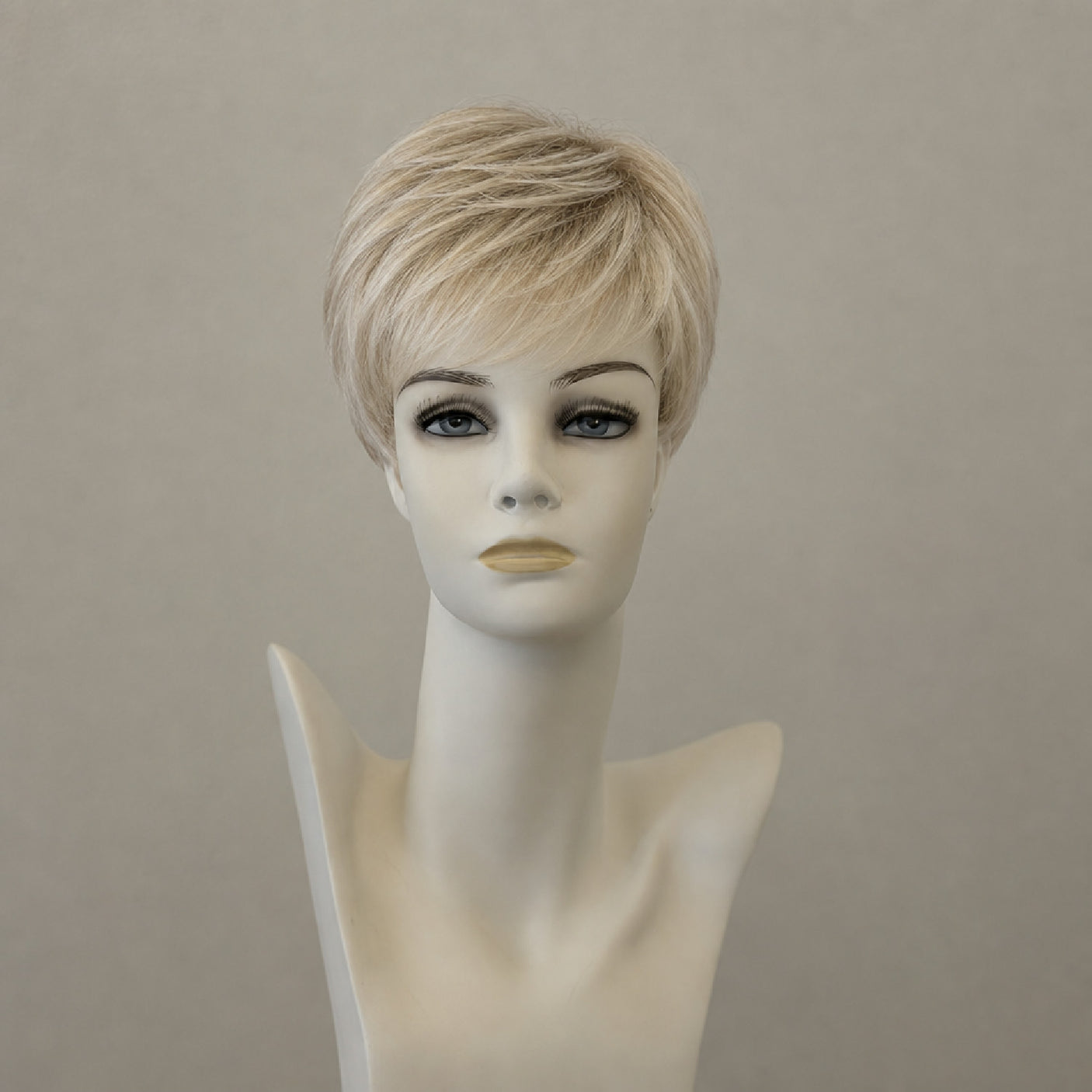 Cara 100 Deluxe Perücke, schulterlang, champagne mix
