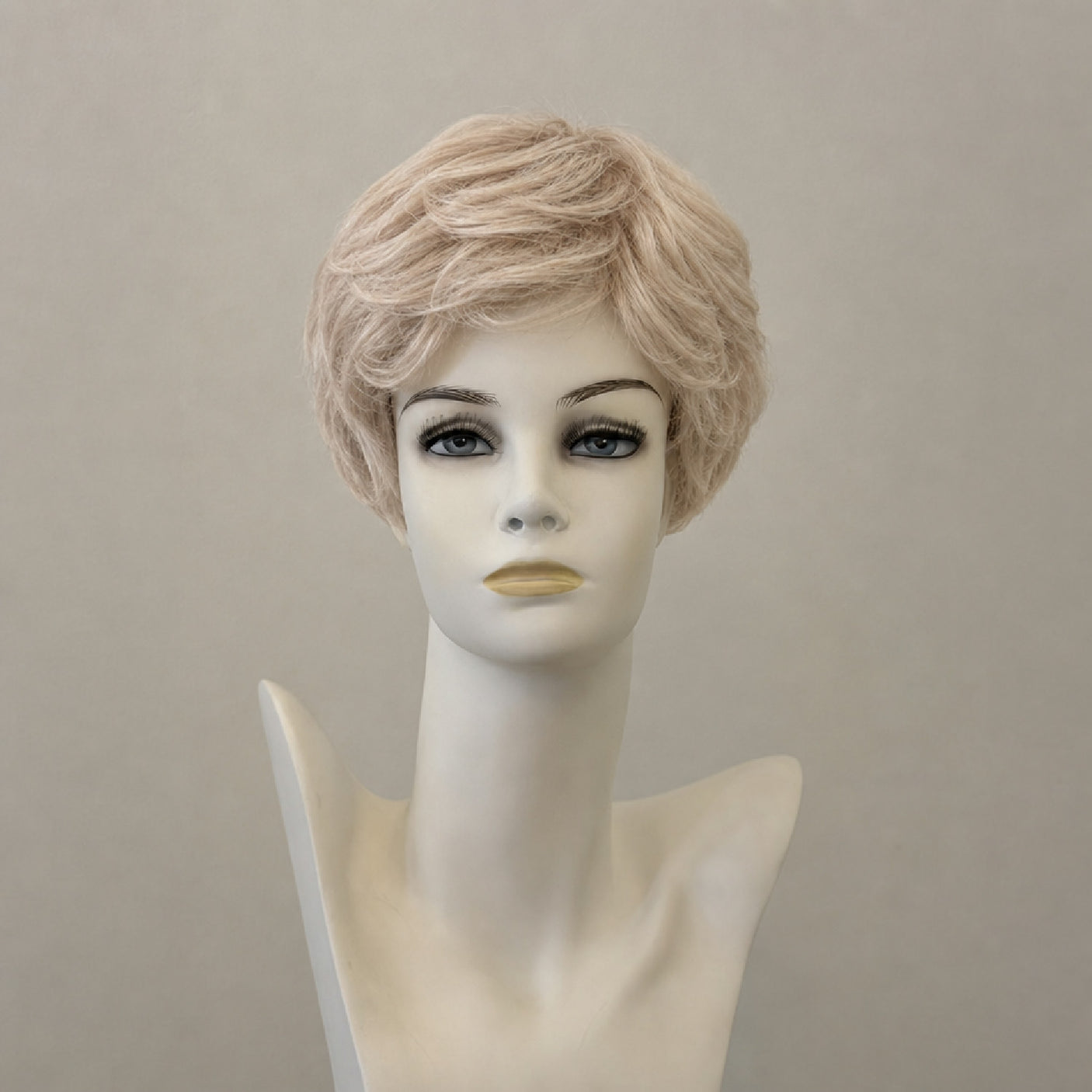 Kurze blonde Perücke Carina Small