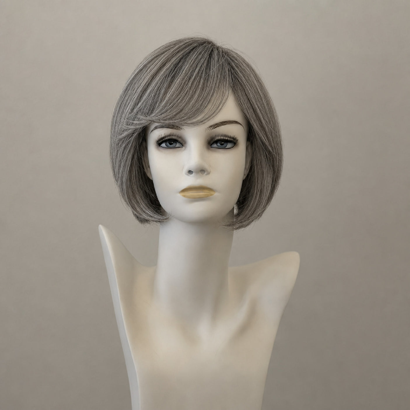 Kurze Ombré-Perücke Light Mono in Tönen von Braun bis Blond