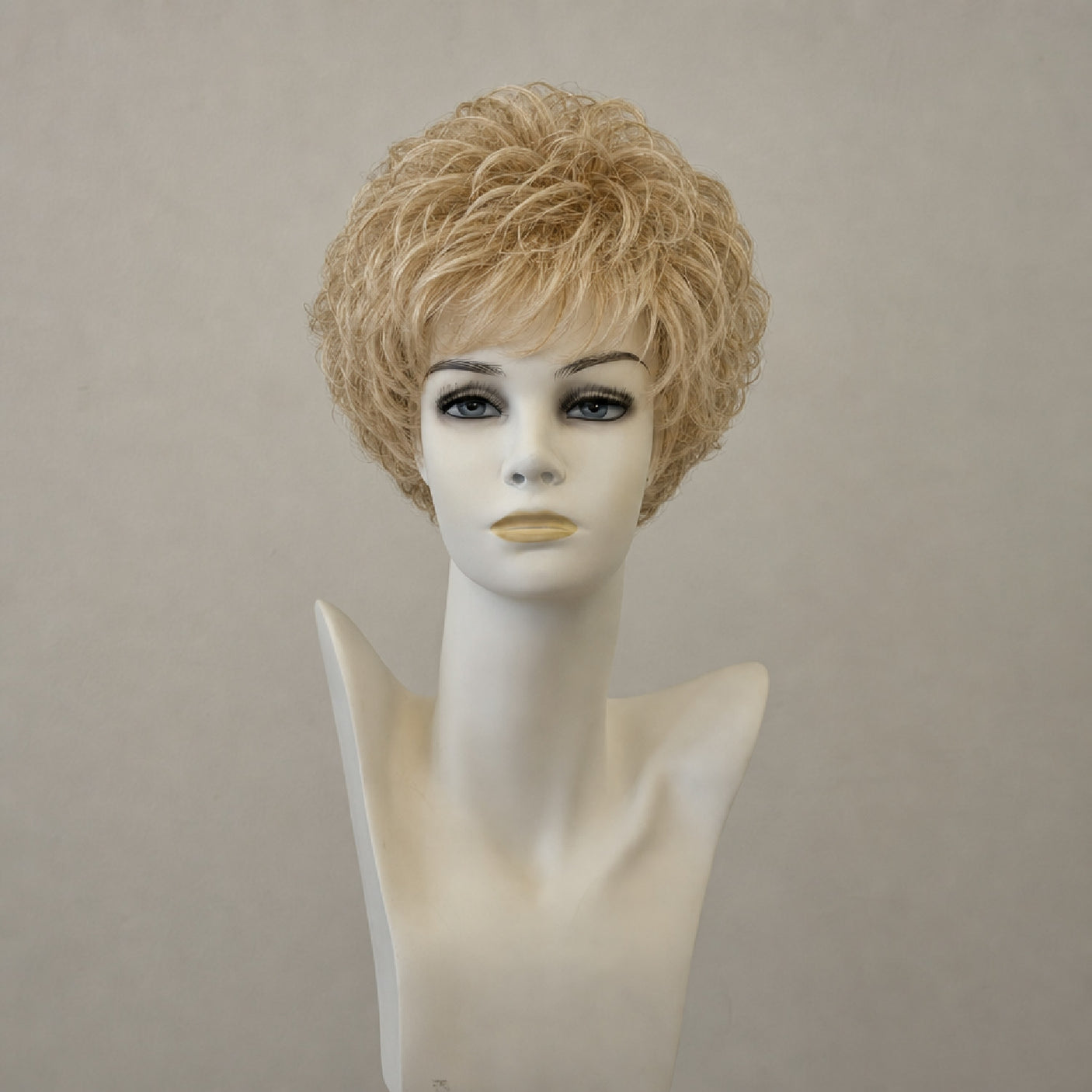 Luftige Lace-Front-Perücke, light caramel mix, mittellang