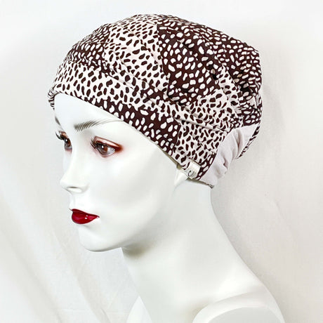 Chemo hats print with band
