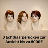 3 Echthaarperücke zur Ansicht bis zu 8000€