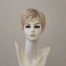 Kurze Blonde Perücke mit Highlights, Damenperücke "Air", champagne mix