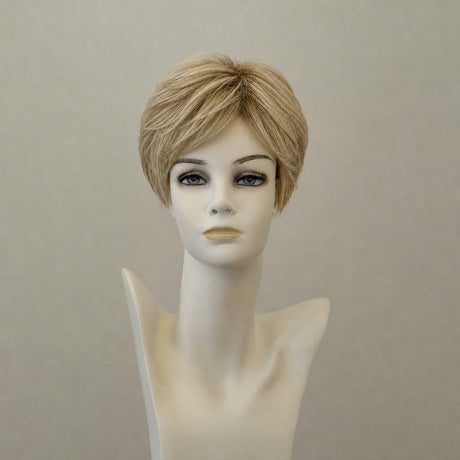 Echthaarperücke Alexa Lace Front, 12/26F Honigblond/Braun lang