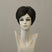 Schwarze Perücke Alexa Mono Lace Large mit Lace Front und Mono Top.