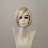 Perücke Amanda Mono SF Champagne Root: Mittellange Wellen, Honigblond mit dunklem Ansatz