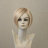 Danish Blond Bob Perücke mit dunkelblondem Ansatz und Monofilament-Oberteil