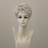 Kurze Perücke hellblond mit Lace Front