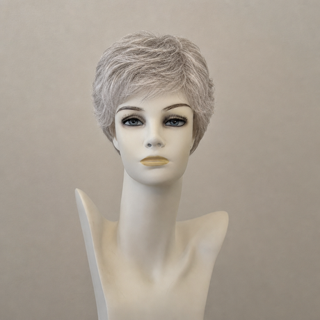 Kurze blonde Perücke im Mix-Look