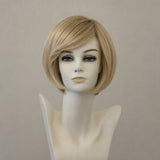 Kurze blonde Perücke mit Lichteffekten und Lace Front