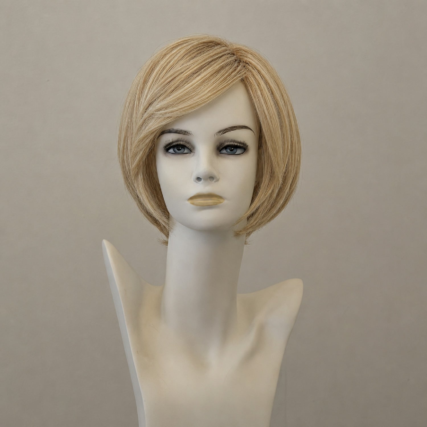 Perücke Ashley Light Mono Lace Sparkling Champagne – schulterlang, blond