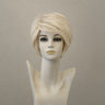 Graublonde Lace-Front-Perücke Ashley, mittellang, seidige Textur