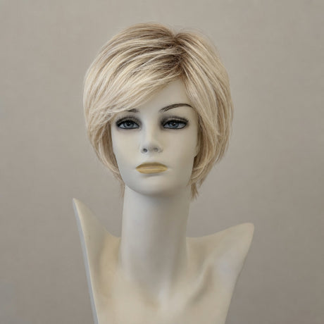 Ashley Mono Lace Perücke, hellbraun mit blonden Strähnen, schulterlang