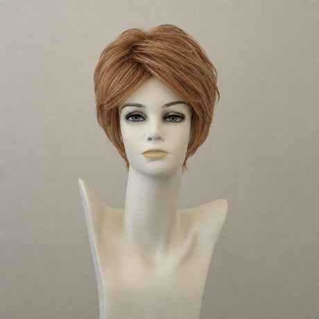 Helle Auburn Perücke, Ashley Mono Lace, mittellang