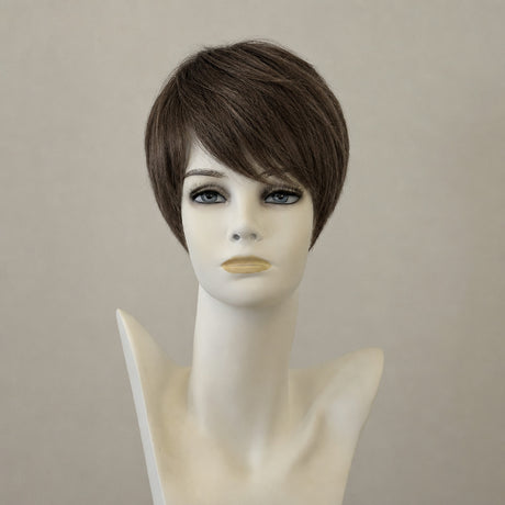 Kurze Bob-Perücke in Espresso Mix für Damen
