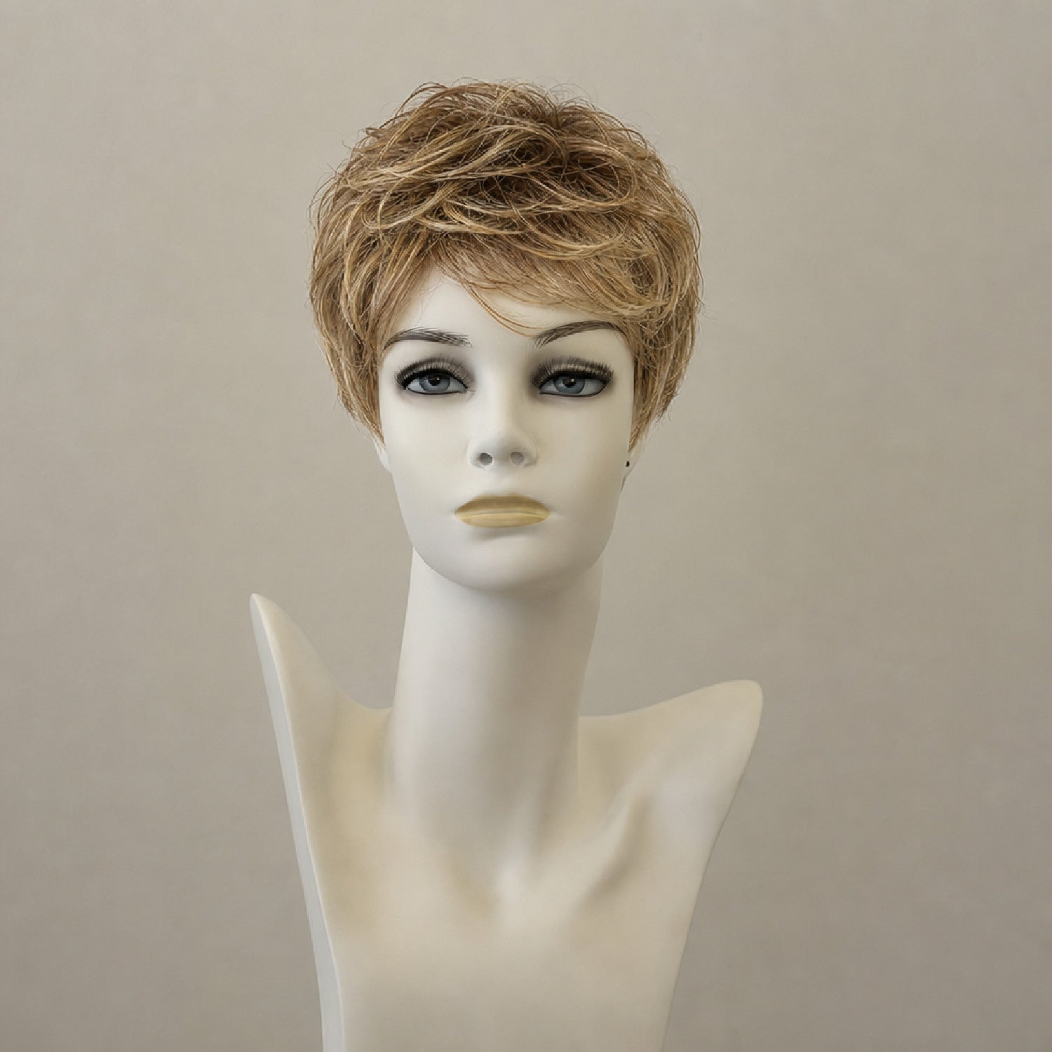 Bahama Mono Light Perücke – natürliche blonde Wellen, schulterlang