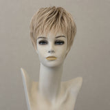 Sandyblonde Rooted Perücke im Beat-Stil