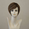 Kurze blonde Perücke, mittellang, Lace-Front, Monofilament-Oberteil