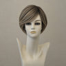 Blonde Lace-Front-Perücke, mittellang, gesträhnt