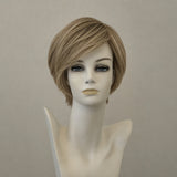 Blonde Perücke, schulterlang, mit Lace Front und Monofilament