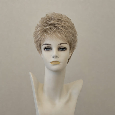 Bahama Beige/Shad – Bolzano Mono Perücke, schulterlang, glatt, mit Stirnfransen