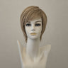 Kurze Perücke, hellbraun mit Highlights, Lace Front