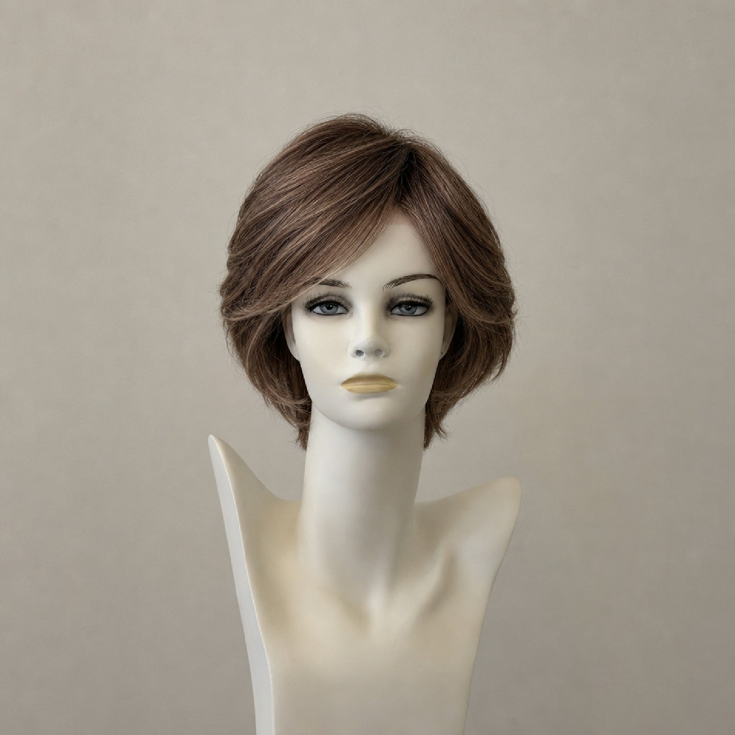 Dunkelbraune Perücke "Brilliance Plus" im Mix-Look