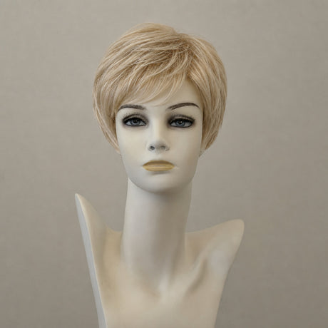 Camilla SF, Danish Blonde, schulterlange, gewellte Perücke