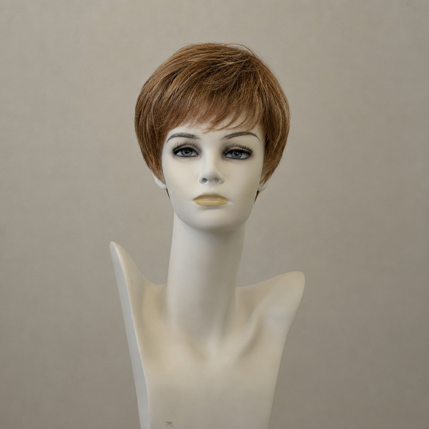 Camilla SF Perücke, schulterlang, terracotta-mix-root