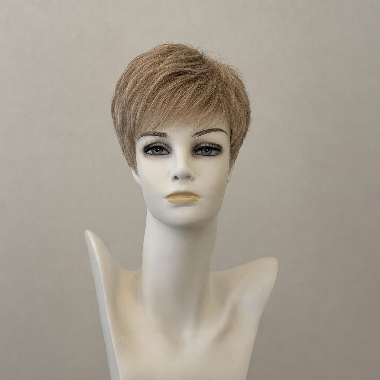 Cara 100 Deluxe mocca rooted, mittellange Wellenperücke