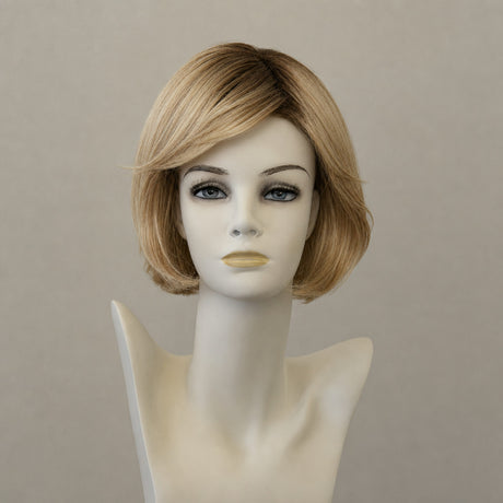 Cara Comfort Lace Perücke, schulterlang, mittelbraun/blond gesträhnt