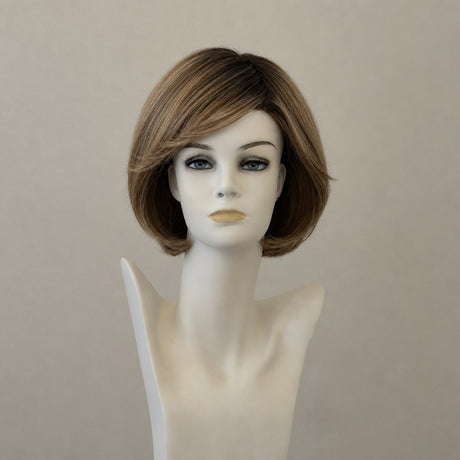Cara Comfort Lace Perücke, schulterlang, braun mit Highlights