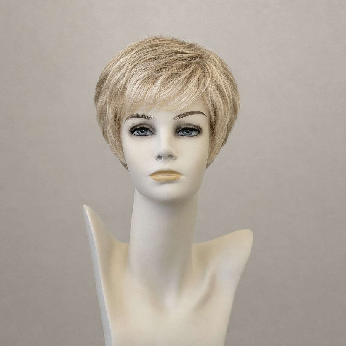Cara Small Deluxe Perücke, champagne mix, schulterlang