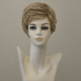 Carina Small Perücke, mittellanges Glatt, Braun mit Blond Highlights