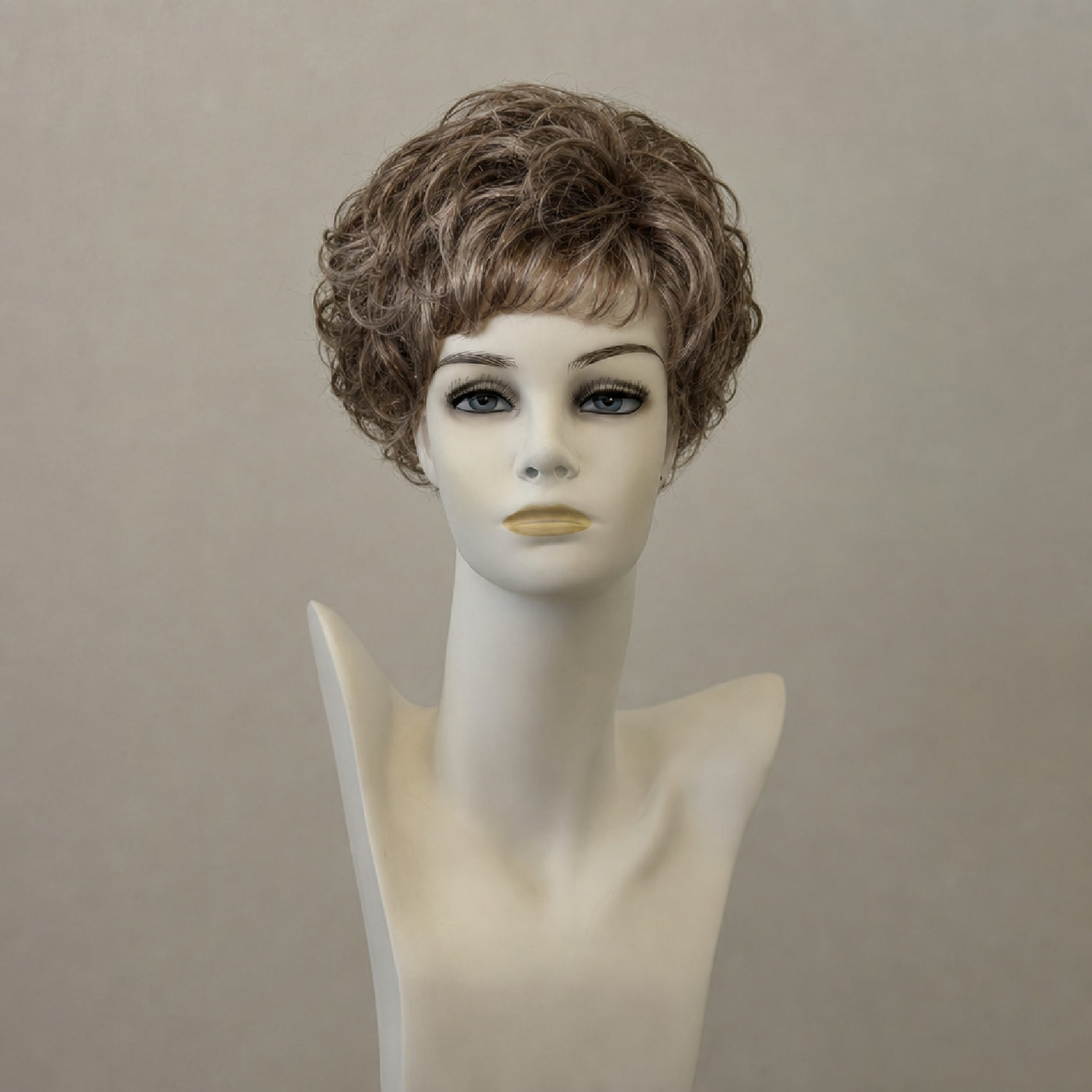 Carla Soft Perücke, schulterlang, braun