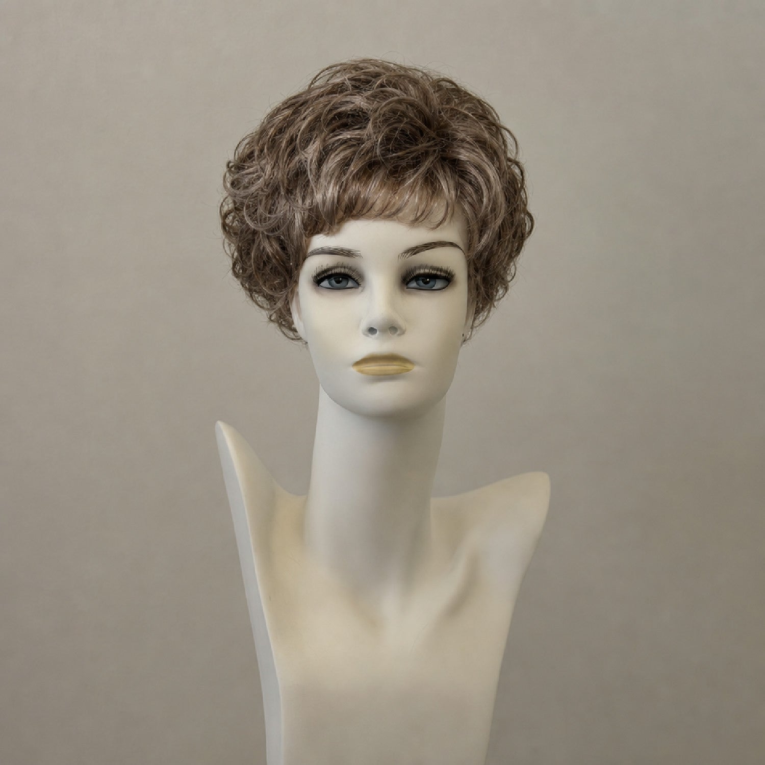 Carla Soft Perücke, schulterlang, braun