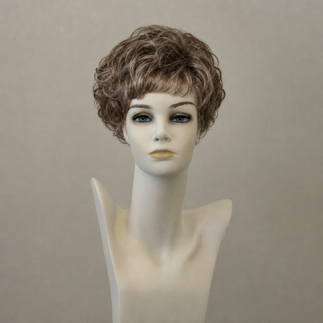 Carla Soft Perücke, schulterlang, braun