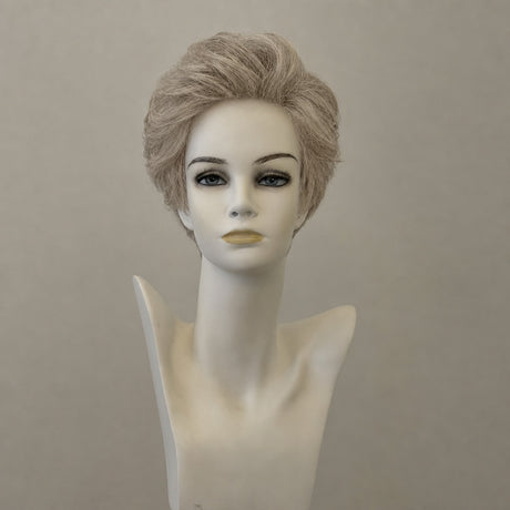 Bob-Perücke, 36 cm, dunkelbraun, vorne mit Spitze