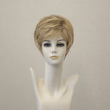 Carol Mono Lace Perücke, lang, braun/blond meliert