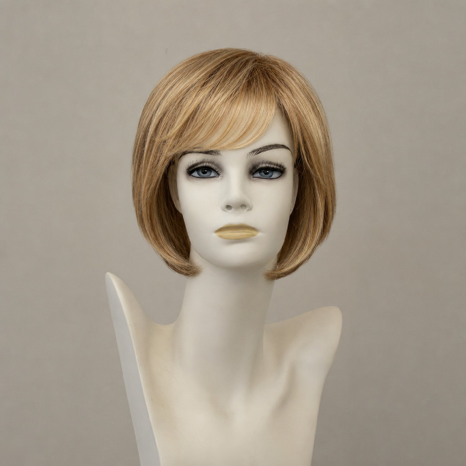 Braune Perücke kurz, mittellang, Locken, Catwalk A Light Mono