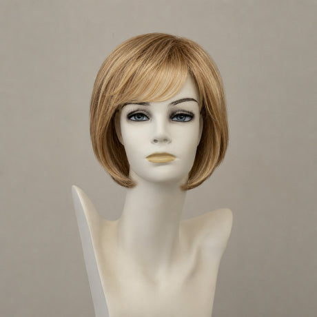 Braune Perücke kurz, mittellang, Locken, Catwalk A Light Mono