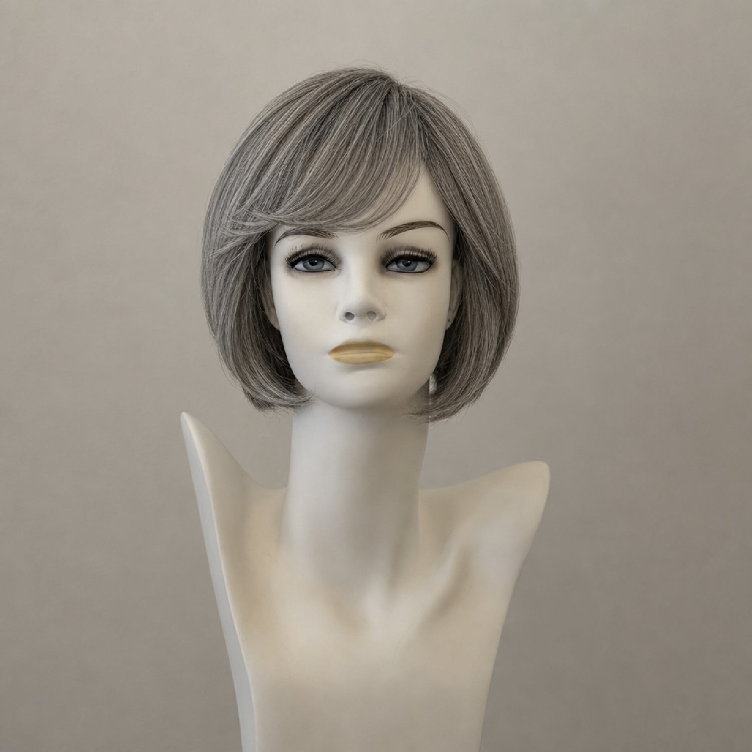 Kurze Ombré-Perücke Light Mono in Tönen von Braun bis Blond