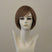 Perücke Catwalk A Light Mono Lace Large, schulterlang, braun mit blonden Highlights