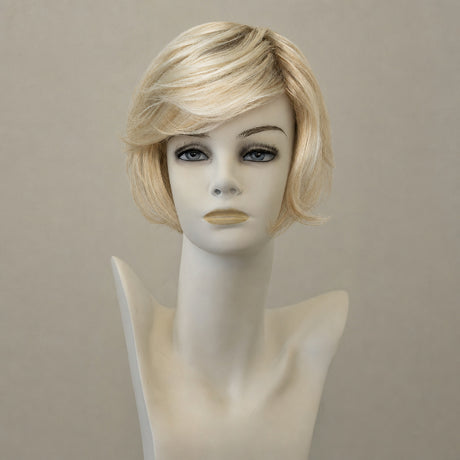 Schwarze Bob-Perücke Catwalk Deluxe, Schulterlang